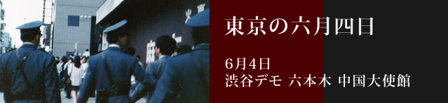 東京の六月四日 : 記録 １９８９年 東京